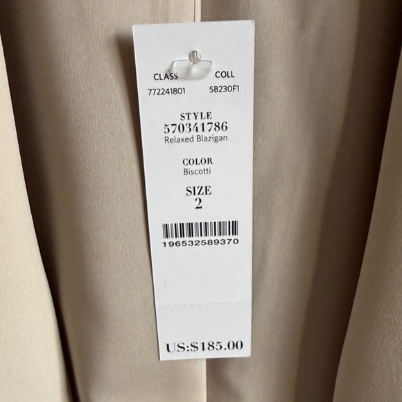 White House Black Market Biscotti-Colored Blazer - Picture 5 of 7